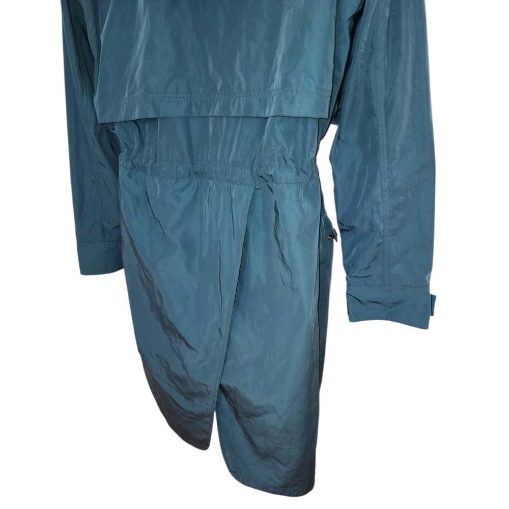 7 For All Mankind Green Rain Outdoor Windbreaker Adirondack Jacket - Women's - Picture 8 of 11